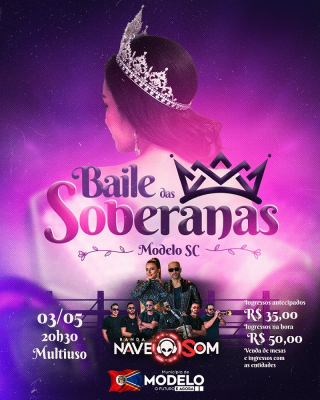 Comercialização de mesas e ingressos para o baile das Soberanas já iniciou